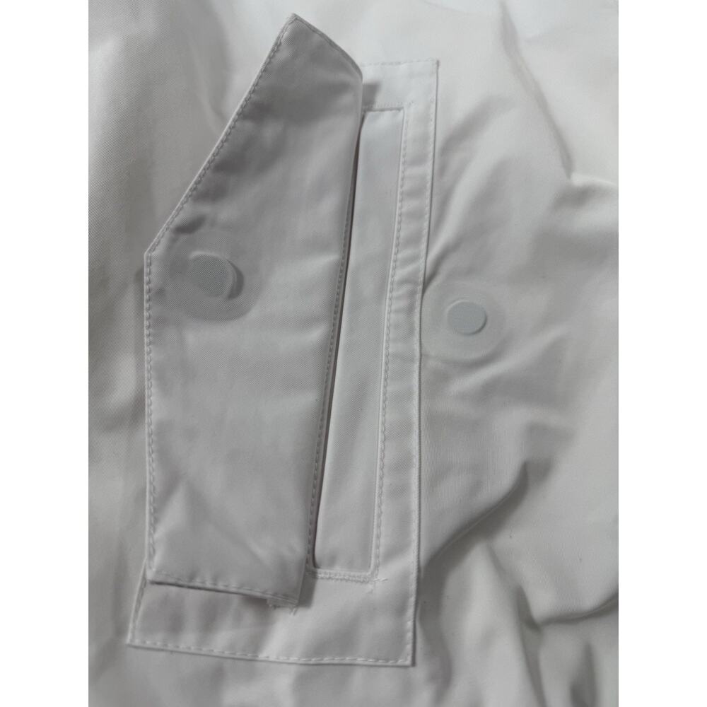 NIKE ON-FIELD x LSU TIGERS Sz LSideline Players Jacket Snap Front White Mens - Picture 6 of 16